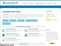 Sites similar to generateit.net