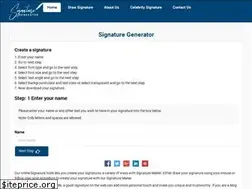 Sites similar to generatesignature.com