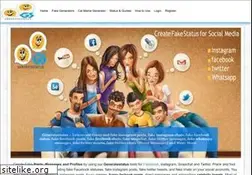 Sites similar to generatestatus.com