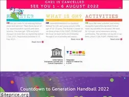 Sites similar to generation-handball.com