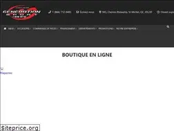 Sites similar to generation-sport.ca