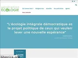 Sites similar to generationecologie.net