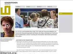 Sites similar to generationenakademie.ch