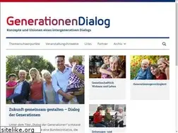 Sites similar to generationendialog.de