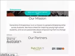 Sites similar to generationentrepreneur.com.au