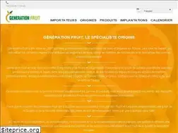 Sites similar to generationfruit.com
