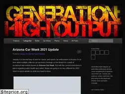 Sites similar to generationhighoutput.com