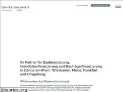 Sites similar to generationinvest.de
