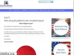 Sites similar to generations-quilt-patterns.com