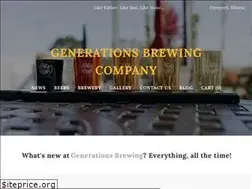 Sites similar to generationsbrewing.com