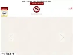 Sites similar to generationshall.com