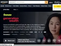 Sites similar to generationwealthmovie.com