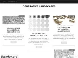 Sites similar to generativelandscapes.wordpress.com