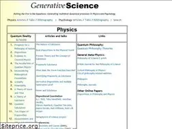Sites similar to generativescience.org