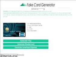 Sites similar to generator-credit-card.com