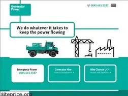 Sites similar to generator-power.co.uk