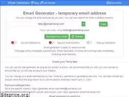 Sites similar to generator.email