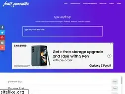 Sites similar to generatorfonts.com
