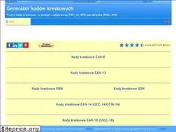 Sites similar to generatorkodowkreskowych.pl