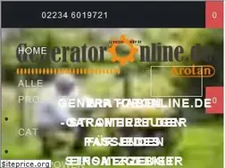Sites similar to generatoronline.de