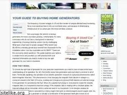 Sites similar to generatorsforhomeuse.us