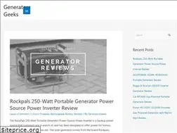 Sites similar to generatorsgeeks.com