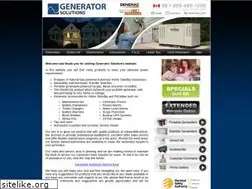 Sites similar to generatorsolutions.ca