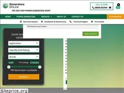 Sites similar to generatorsonlineltd.co.uk