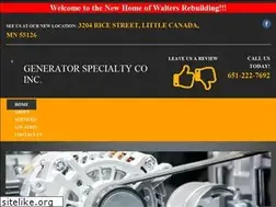 Sites similar to generatorspecialty.com