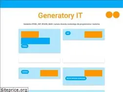 Sites similar to generatory.it
