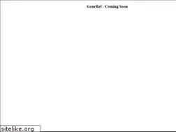 Sites similar to generef.com