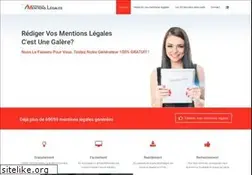 Sites similar to generer-mentions-legales.com