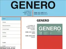 Sites similar to generojournal.org