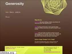 Sites similar to generosityworldwide.com