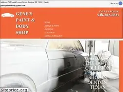 Sites similar to genesbodyshop.com
