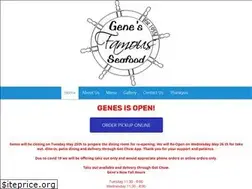Sites similar to genesfamousseafood.com