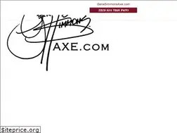 Sites similar to genesimmonsaxe.com
