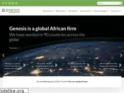 Sites similar to genesis-analytics.com