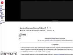 Sites similar to genesis-horizon.wikia.com