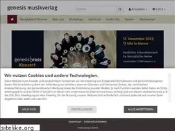 Sites similar to genesis-musikverlag.de