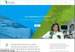 Sites similar to genesisbiosciences.us
