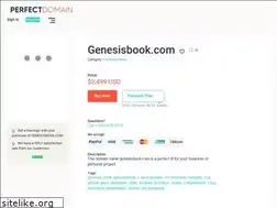 Sites similar to genesisbook.com