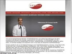Sites similar to genesishealth.se