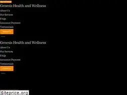 Sites similar to genesishealthandwellness.net