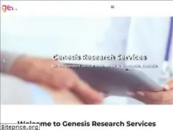 Sites similar to genesisresearchservices.com