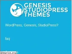 Sites similar to genesisstudiopressthemes.com