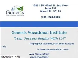 Sites similar to genesisvocationalinstitute.com