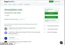 Sites similar to genesjokes.com