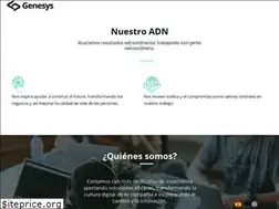 Sites similar to genesys.cl