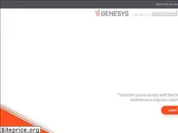 Sites similar to genesys.com